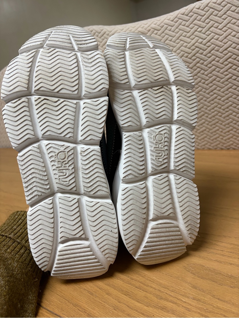 Ryka Navy and Lime Athletic Sneakers - Picture 3 of 5